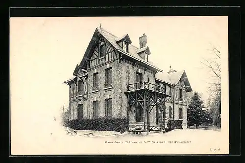 AK Gamaches, Château de Mme Salagnad, Vue d`ensemble