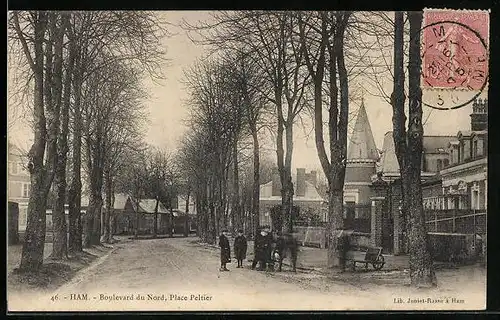 AK Ham, Boulevard du Nord, Place Peltier
