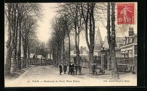 AK Ham, Boulevard du Nord, Place Peltier
