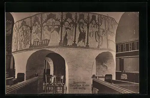 AK Bornholm, Osterlars Kirke indvendig