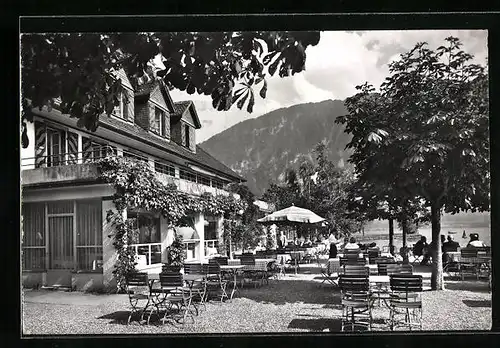 AK Neuhaus a. Thunersee, Hotel-Restaurant u. Strandbad