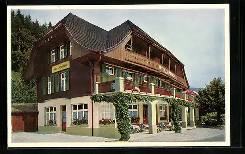 AK Schwendi ob Thun, Hotel Alpenblick