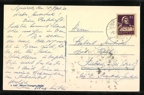 AK Sigriswil, Teilansicht mit Stockhorn