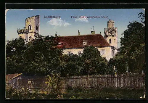 AK Lundenburg, Fürstl. Liechtenstein`sches Schloss