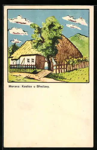 AK Kostice, Bauernkate