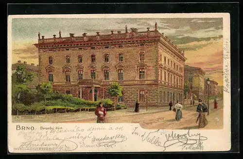 Lithographie Brünn / Brno, Besedni dum