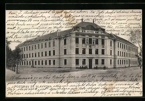 AK Slavkov, Skoly mestanske a obecne