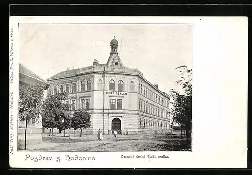 AK Göding / Hodonin, Zemská ceská vyssi realka