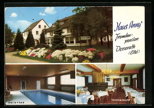 AK Desserath / Eifel, Hotel-Pension Haus Anny