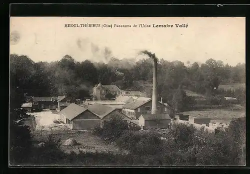 AK Mesnil-Théribus, Panorama de l`Usine Lemaire Vallé