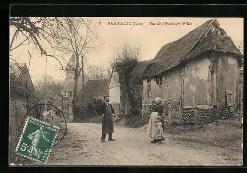 AK Berneuil, Rue de l`Ecole des Filles