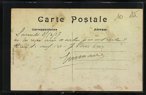 AK Rethondes, Intérieur de la Ferme du Prieuré