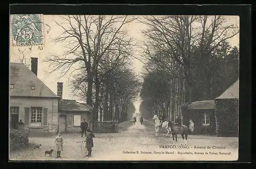 AK Nampcel, Avenue du Chateau
