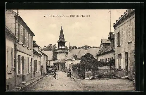 AK Vieux-Moulin, Rue de l`Eglise