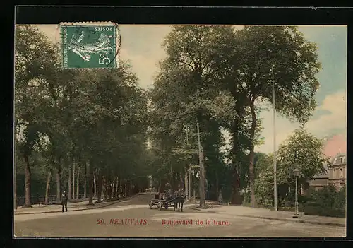 AK Beauvais, Boulevard de la Gare