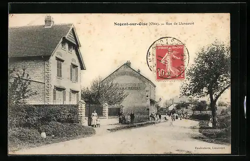 AK Nogent-sur-Oise, Rue de Liancourt