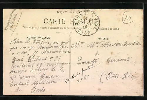 AK Nogent-sur-Oise, La Place