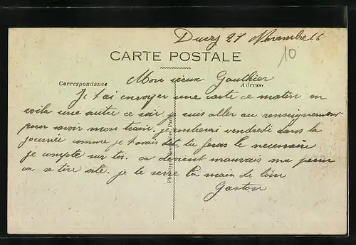 AK Crépy-en-Valois, Rue Nationale