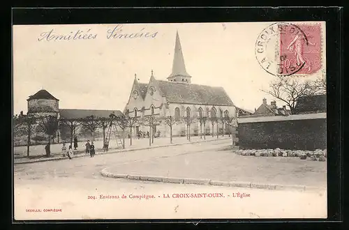 AK Lacroix-Saint-Ouen, L`Eglise