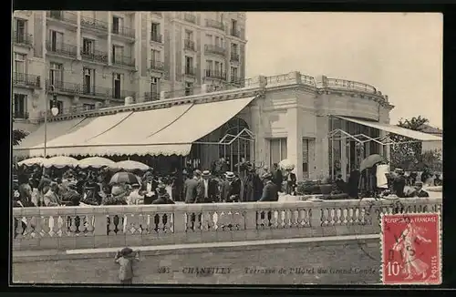 AK Chantilly, Terrasse de l`Hotel du Grand Condé