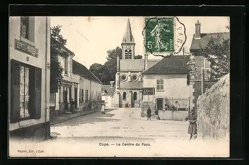 AK Coye, Le Centre du Pays, L`Eglise