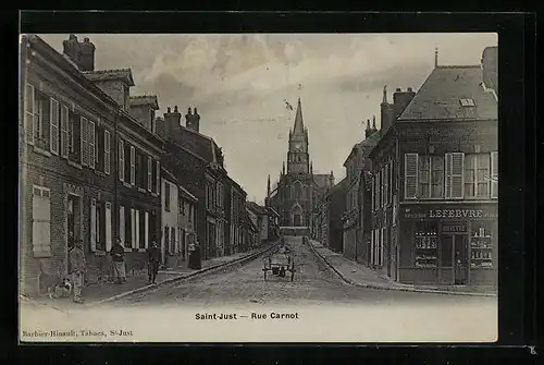 AK Saint-Just-en-Chaussée, Rue Carnot