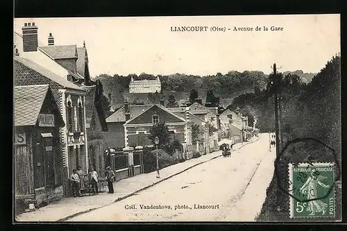 AK Liancourt, Avenue de la Gare