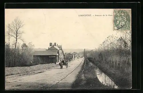 AK Liancourt, Avenue de la Gare