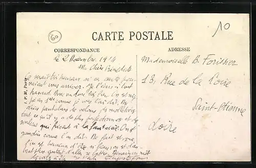 AK Conchy-les-Pots, Place des Fetes