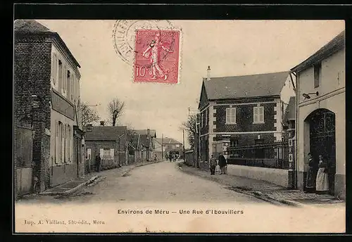 AK Saint-Crépin-Ibouvillers, Une Rue