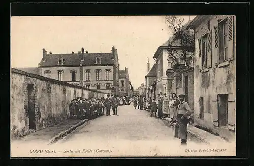 AK Méru, Sortie des Ecoles (Garcons)