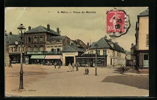 AK Méru, Place du Marché