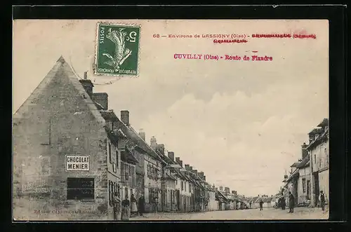 AK Cuvilly, Route de Flandre