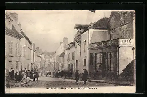 AK Nanteuil-le-Haudouin, Rue du Puiseau