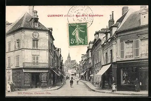 AK Clermont, Rue de la République