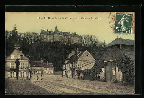 AK Mello, Le Chateau et la Place du Jeu d`Arc