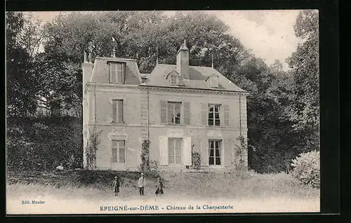 AK Epeigne-sur-Deme, Chateau de la Charpenterie