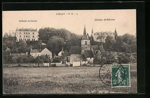 AK Larcay, Chateau de Larcay, Chateau de Bellevue