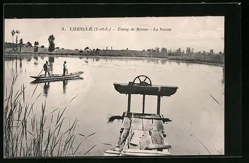 AK Luzille, Etang de Brosse, La Vanne