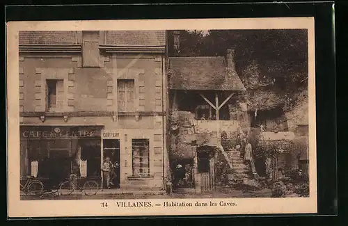 AK Villaines, Habitation dans les Caves