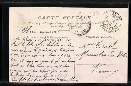 AK Villaines, Ensemble du Bourg, L`Eglise