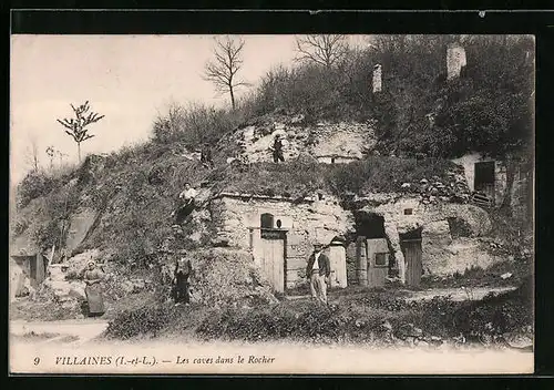AK Villaines, Les caves dans le Rocher