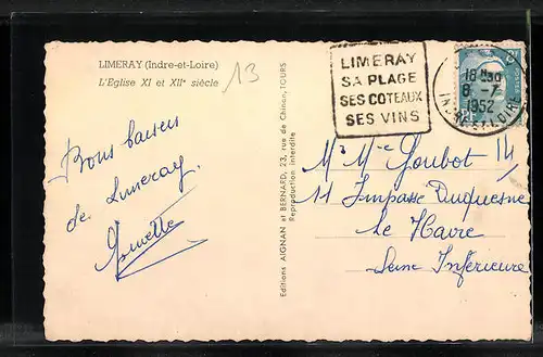 AK Limeray, L`Eglise