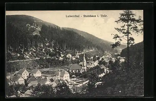 AK Luisenthal i. TGhür., Gesamtansicht, Stutzhaus