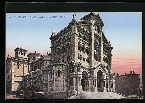 AK Monaco, La Cathedrale, Facade