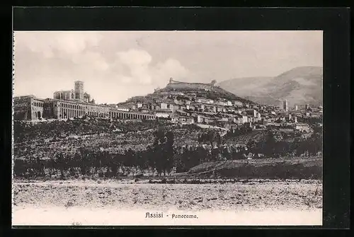 AK Assisi, Panoramaansicht der Stadt