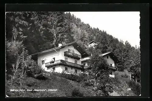 AK Zell am Ziller, unter dem haus Mayrhofer im Zillertal