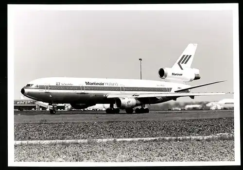 Fotografie Flugzeug Douglas DC-10, Passagierflugzeug der Martinair Holland, Kennung PH-MBP
