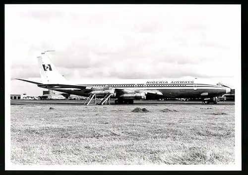 Fotografie Flugzeug Boeing 707, Passagierflugzeug Nigeria Airways, Kennung 5N-ABK