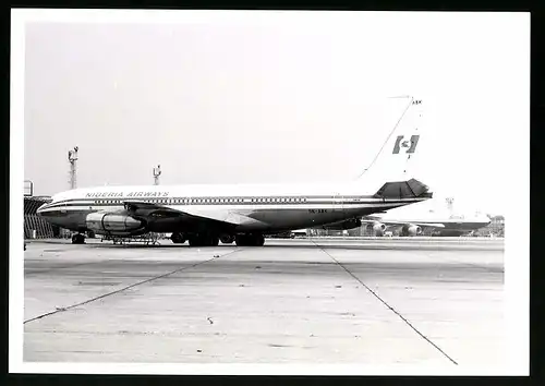 Fotografie Flugzeug Boeing 707, Passagierflugzeug Nigeria Airways, Kennung 5N-ABK